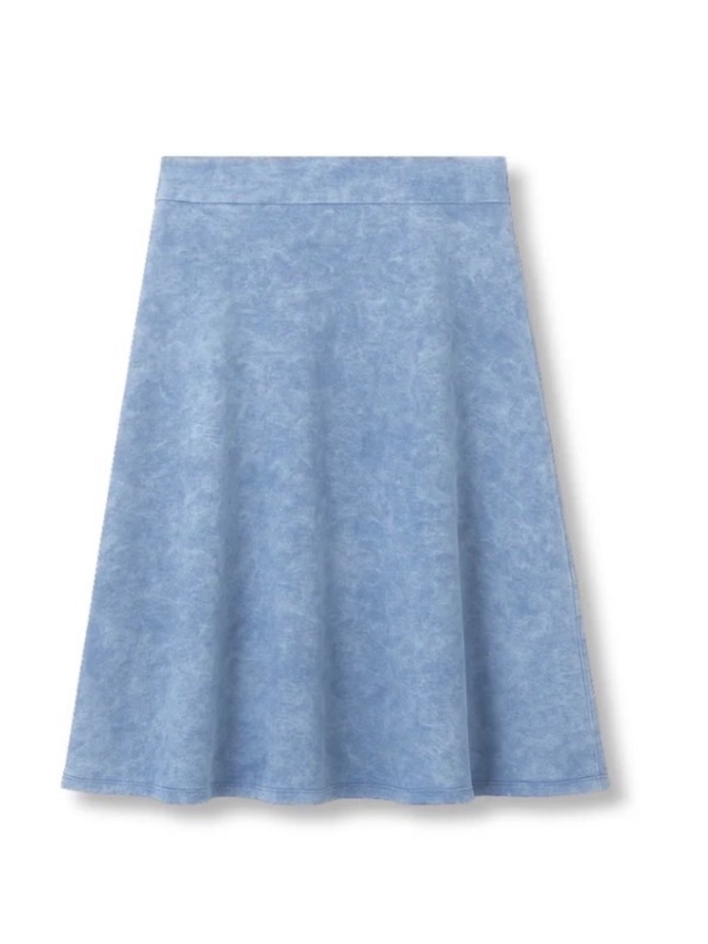 Three Bows NEW Maxi CAMP SKIRT WOMEN - LIGHT DENIM WASH Size Small